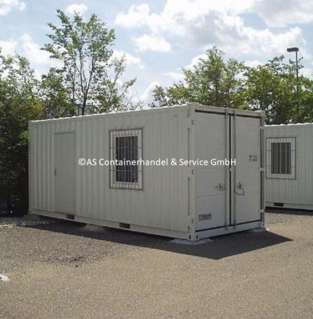 20ft. Lagercontainer, Seecontainer, Werkstattcontainer, Baustellencontainer